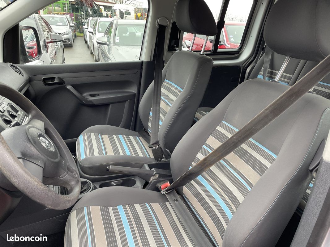 Volkswagen caddy 1.6 tdi 75cv life 5 places garantie 3/12 mois 2011 (image 5)