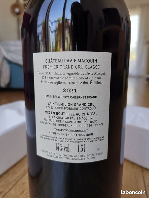 Vin Pavie-Macquin Grand Cru 2021 (image 3)
