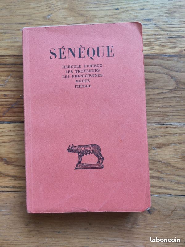 Sénèque tragedies Bude les belles lettres (image 1)
