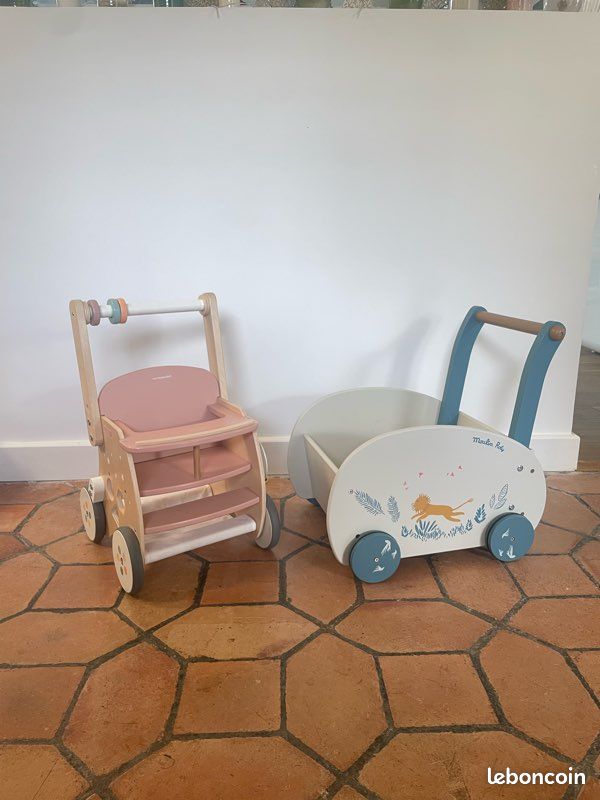 Lot de charriots enfants, premiers pas (image 1)