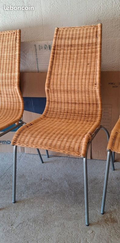 Chaises en osier (image 3)