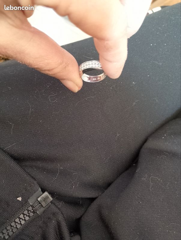 Collier et bague argent (image 3)