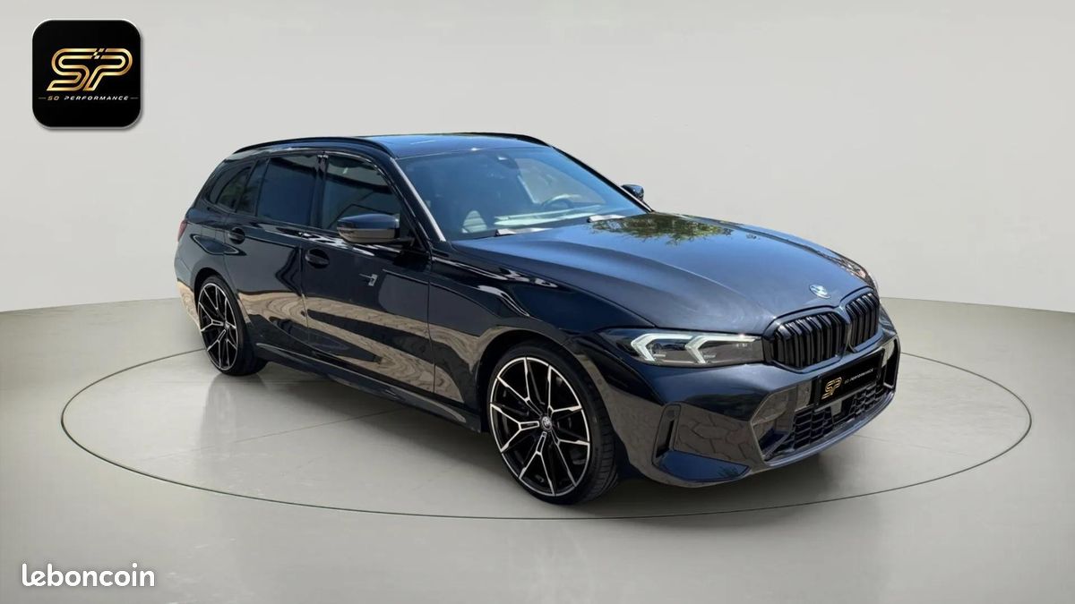 BMW Série 3 330e Touring M Sport * 292 ch * H&K * HUD * Toit Pano * Sièges M Sport (image 3)