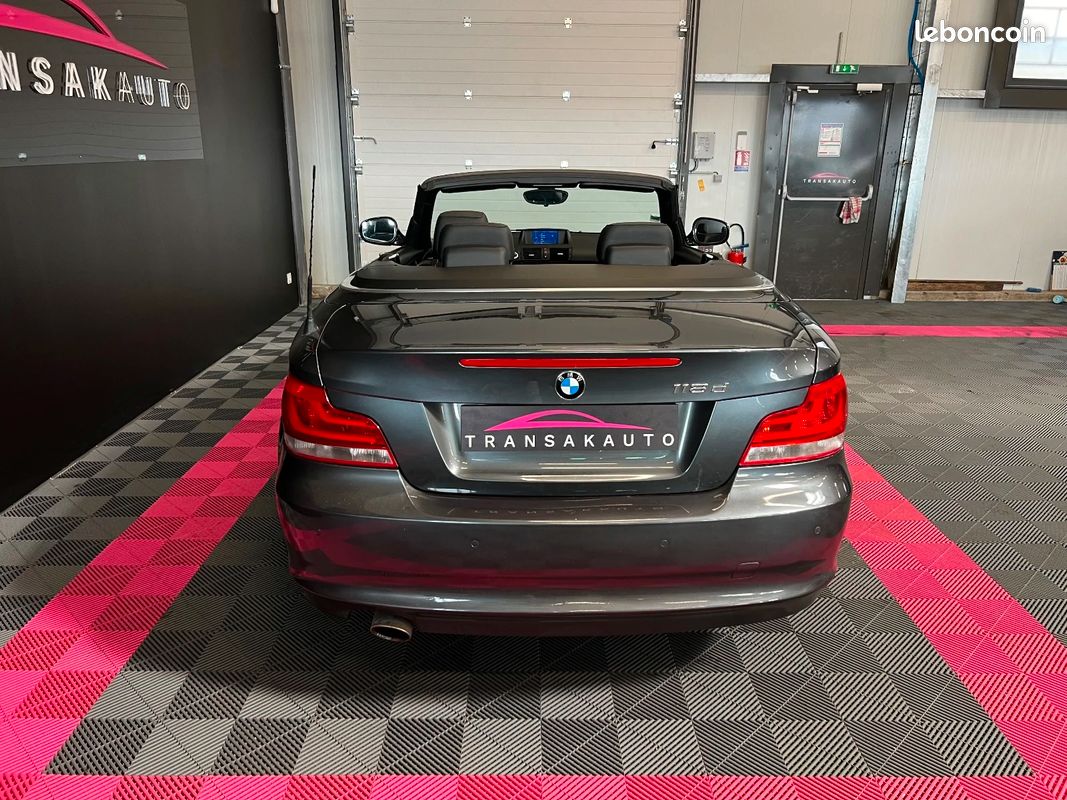 BMW SERIE 1 CABRIOLET E88 LCI 118d 143 ch Edition Exclusive (image 4)