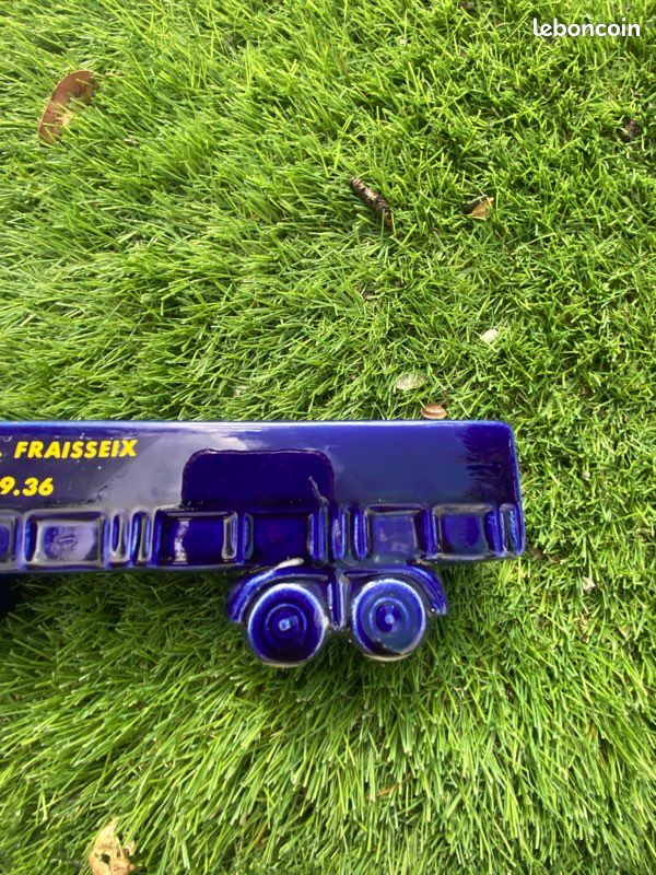Cendrier En Céramique Vintage - Forme Camion Benne Marrel Berliet - Occasion