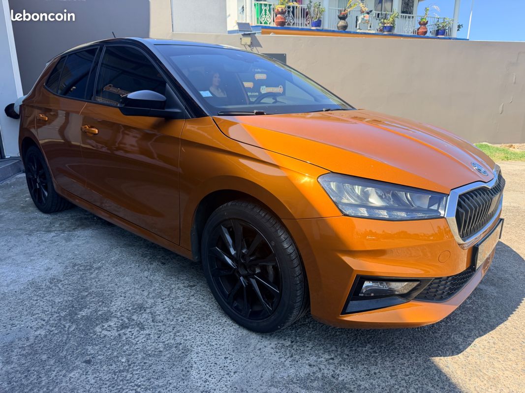SKODA FABIA 1.0 TSI 95 CH SPORT EDITION + CAMERA DE RECUL + CARPLAy (image 7)