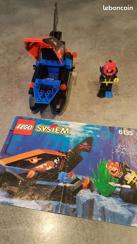 Set LEGO 6135 Le sous-marin Jeux Jouets