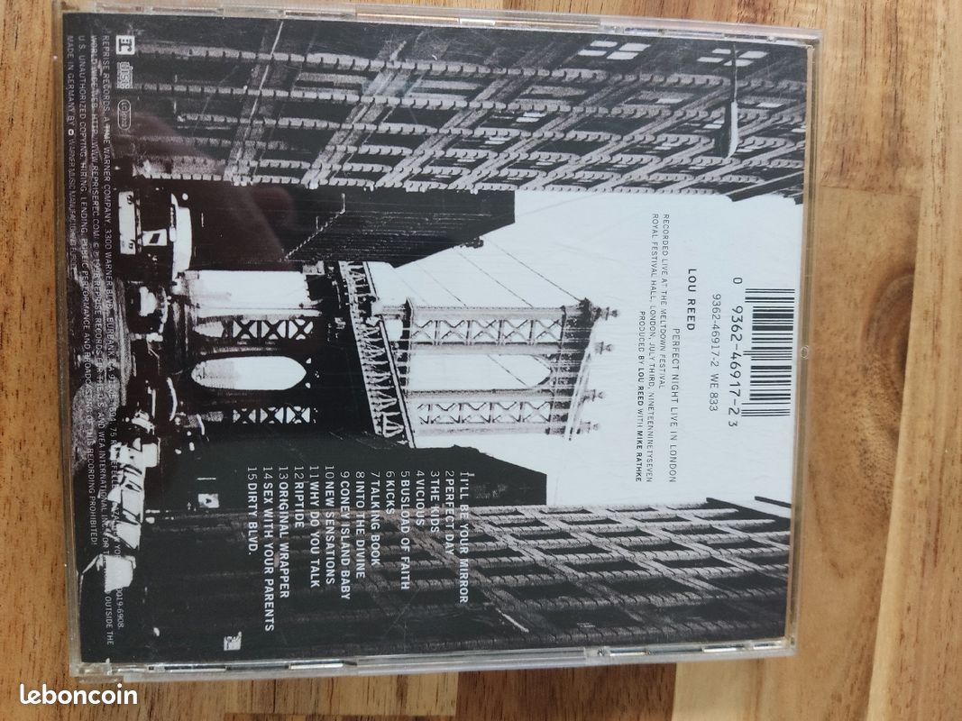 CD Lou Reed - pounet5b (image 2)