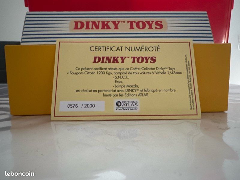 Dinky toys coffret collector les prototypes de 1960 Atlas - Collection