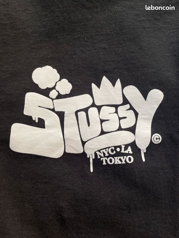 Tee shirt Stüssy classic taille M / état NEUF (image 3)