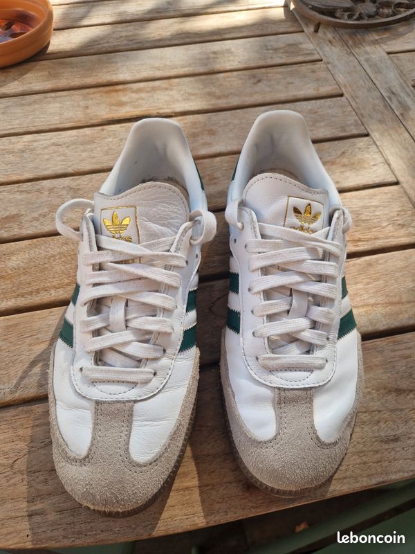 adidas gazelle silver green womens Adidas Skateboarding Samba ADV Shoe - White/Green