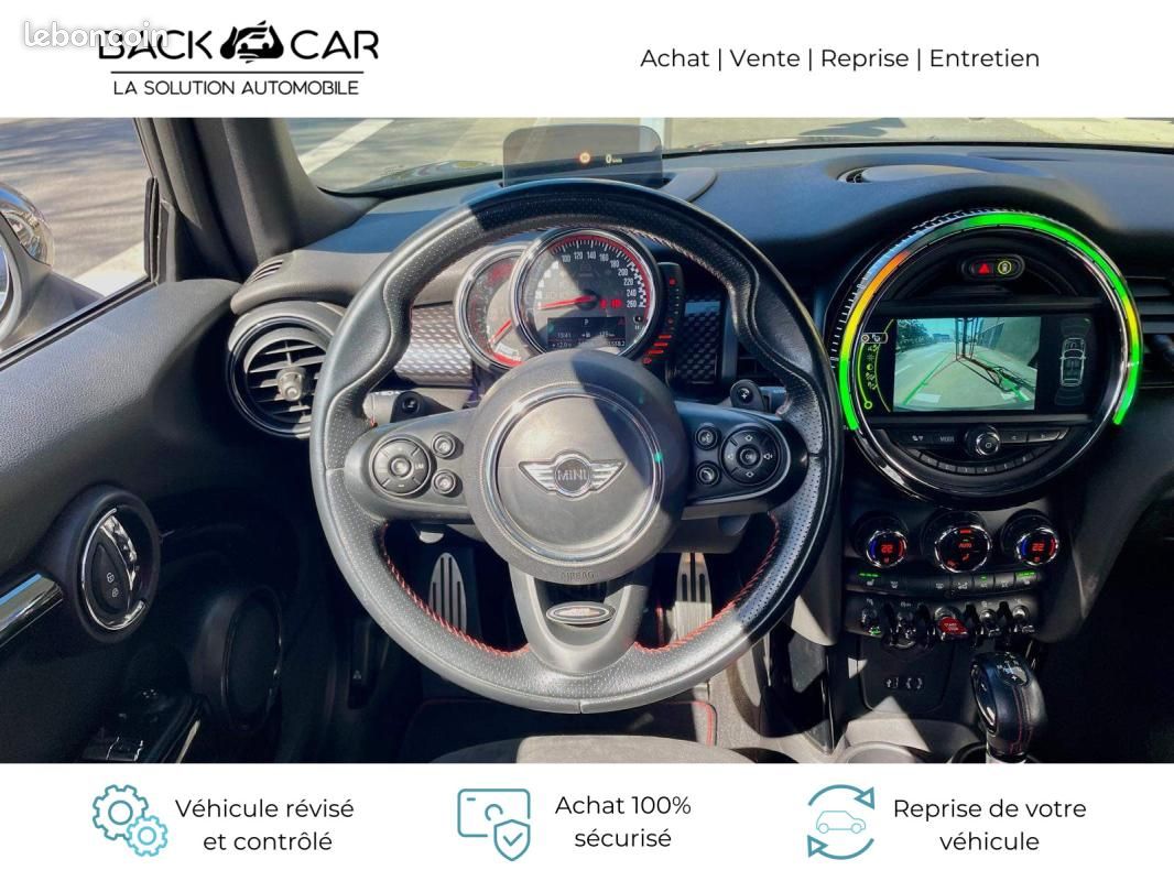 Mini F57 Cabriolet 231 ch John Cooper Works PRO BVA6 - 2P / LIGNE JCW AFFICHAGE TETE HAUTE SIEGES... (image 21)