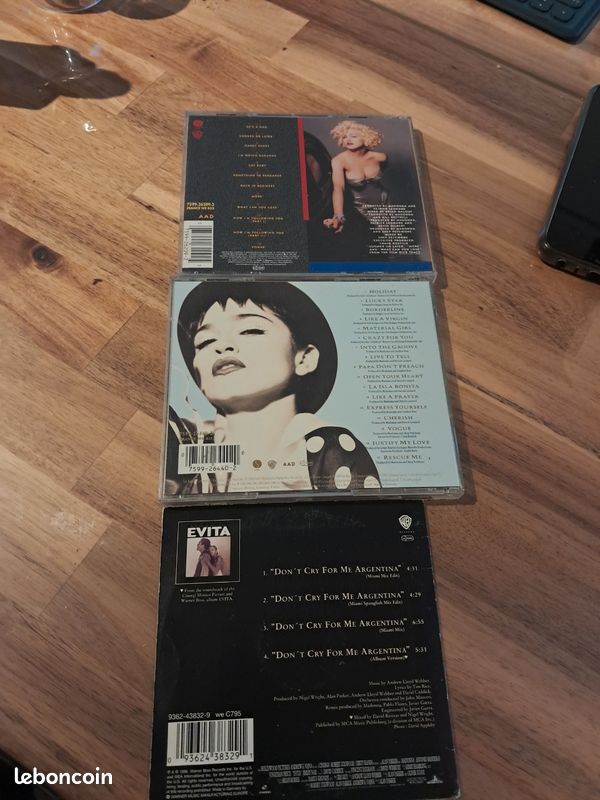 Lot cd Madonna (image 3)