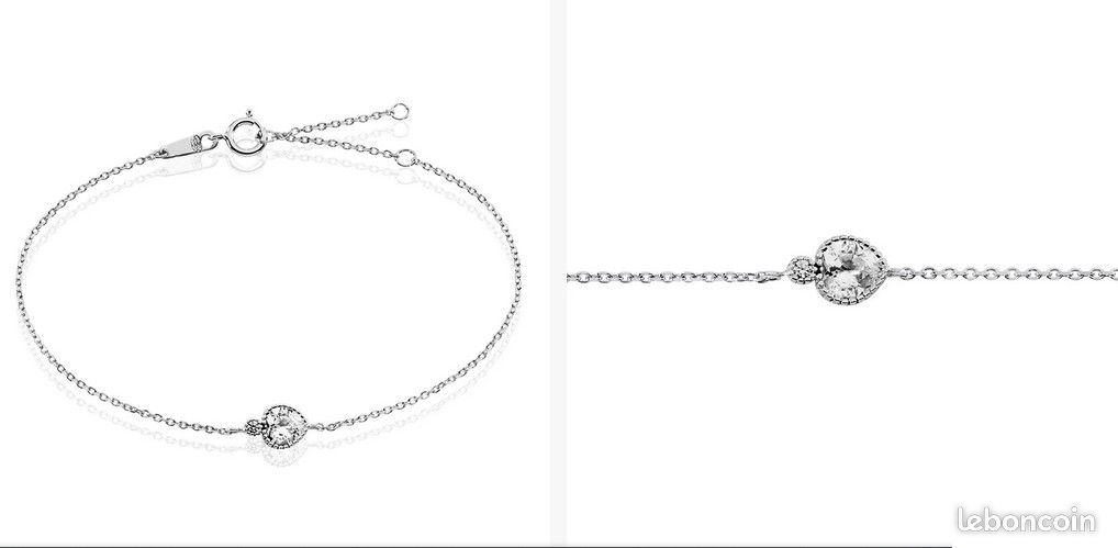 Bracelet Argent Femme Marc Orian 19cm Authentique Certificat