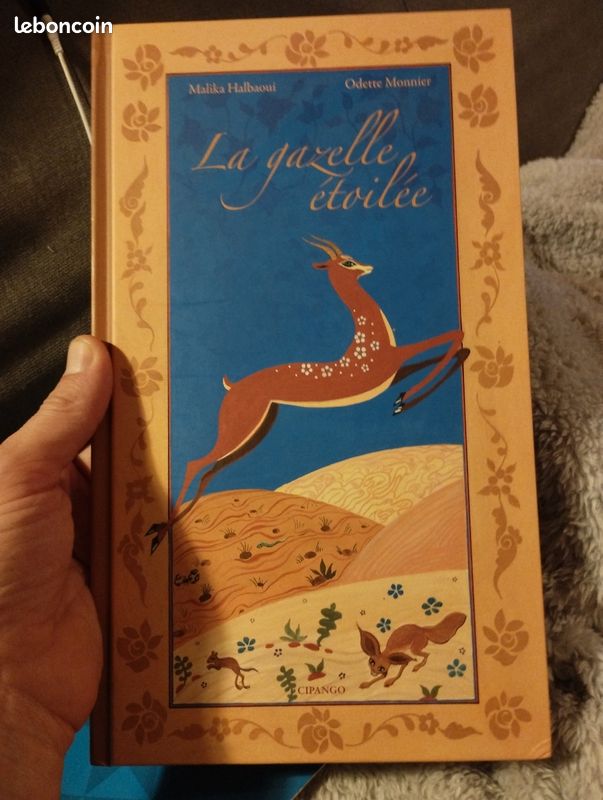 Joli album enfant : la gazelle étoilée, Malika halbaoui (image 1)