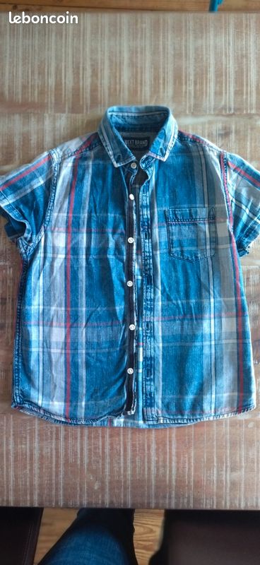 Chemise vintage Exco Jeans Anime Homme Medium Oversize Samouraï