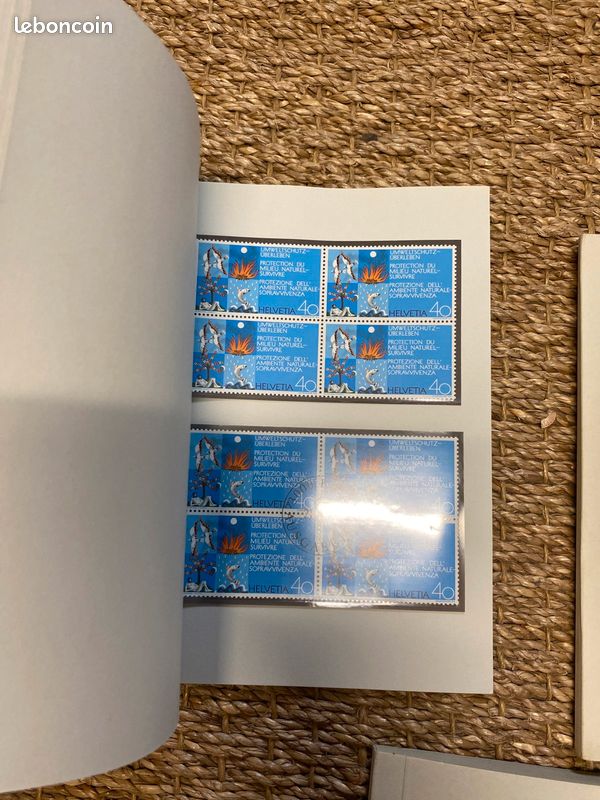 Lot 3 albums timbres suisses (image 3)