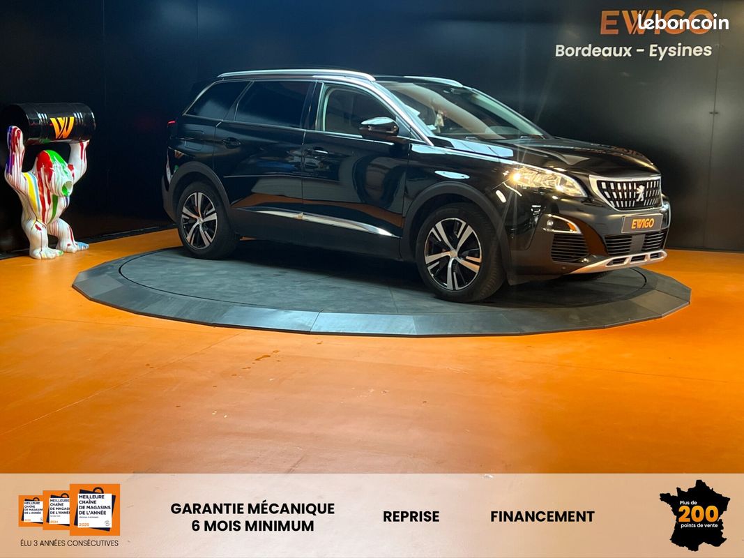 PEUGEOT 5008 GENERATION-II 1.5 BLUEHDI 130CH ACTIVE BUSINESS-7 PLACES-PLAQUETTES NEUVES-CARPLAY-CAMERA DE RECUl (image 1)