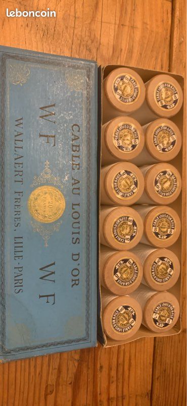 Bobines de fils blanc (image 1)