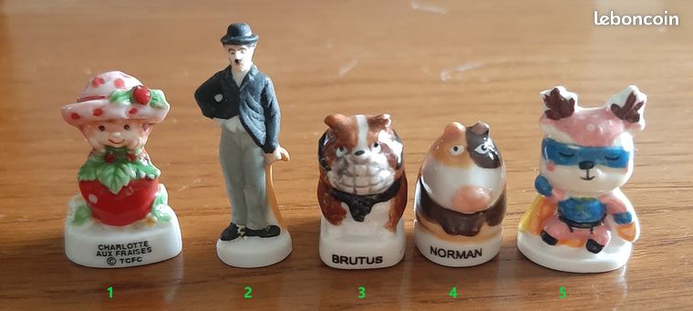 Figurine Charlotte Aux Fraises - Café Olé & Burrito / Friand - Kenner, Neuve Sous Blister