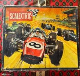 Circuit Voitures Vintage Scalextric Super Competition – Rare ! Pour Collectionneur