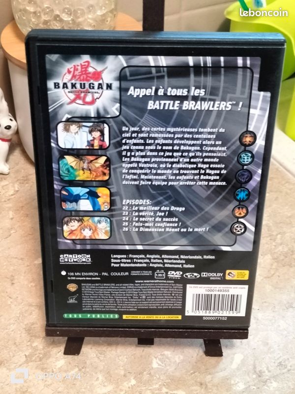 DVD 🧡 Bakugan Saison 2 Volume 3 (image 2)