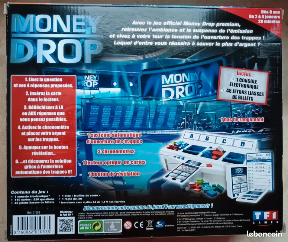 Jeu officiel Money Drop premium en très bon état (image 3)