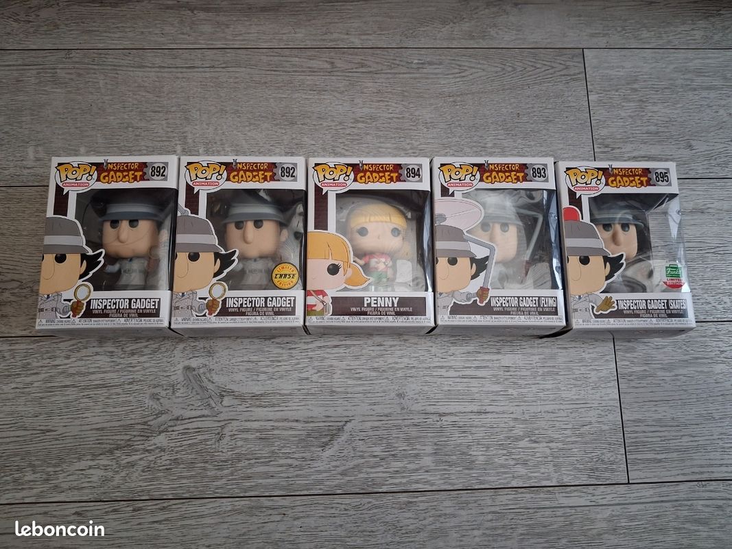 INSPECTEUR GADGET ❌FR RARE Blister GÉANT Goldorak Ulysse Popy Bandai EUR 129,90 - FR