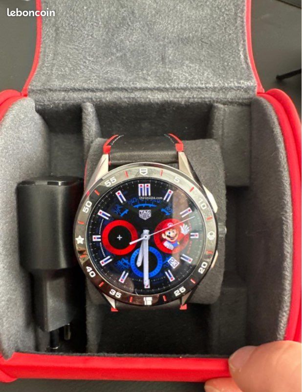 Mario Kart Tag Heuer Super Mario Uhr Montre Connectée Smartwatch