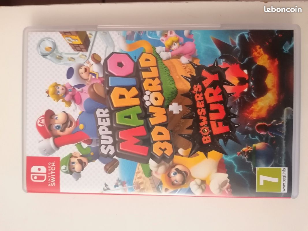 [VENDU] [JEU SWITCH] Super Mario 3D World + Bowser's Fury (image 1)