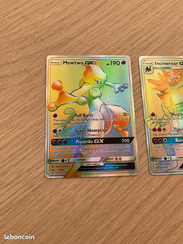 Cartes Pokémon anglaises (image 1)