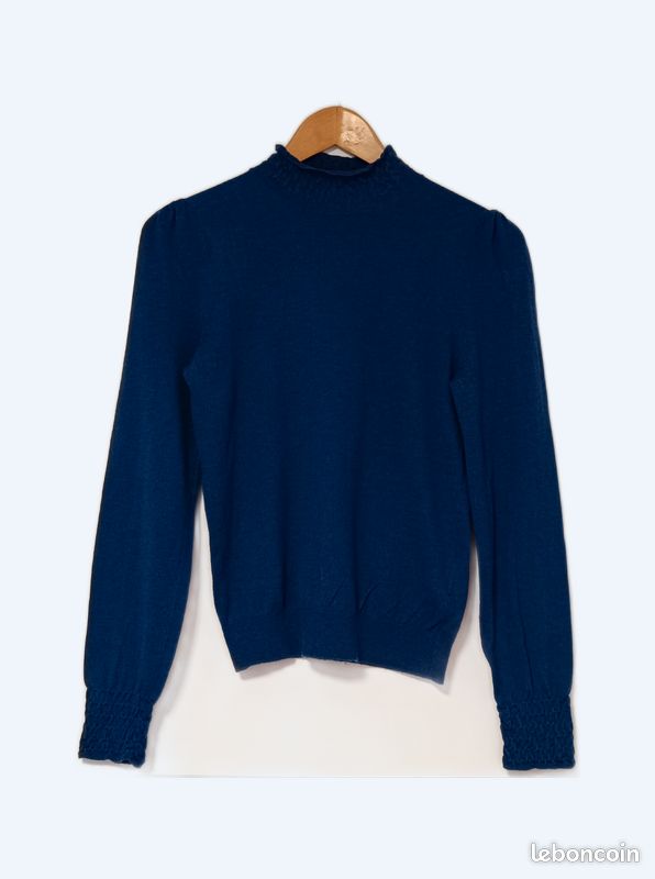 Pull Camaïeu Rose Taille S - Manches Chauve-souris - Coton/polyamide - Neuf Sans étiquettes