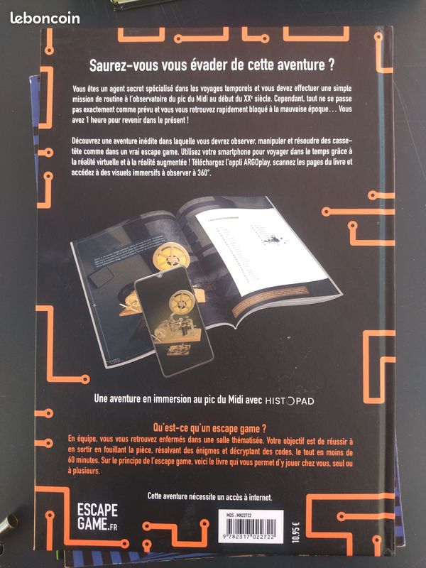 Lot Livre/Jeu "Escape Game" (image 5)