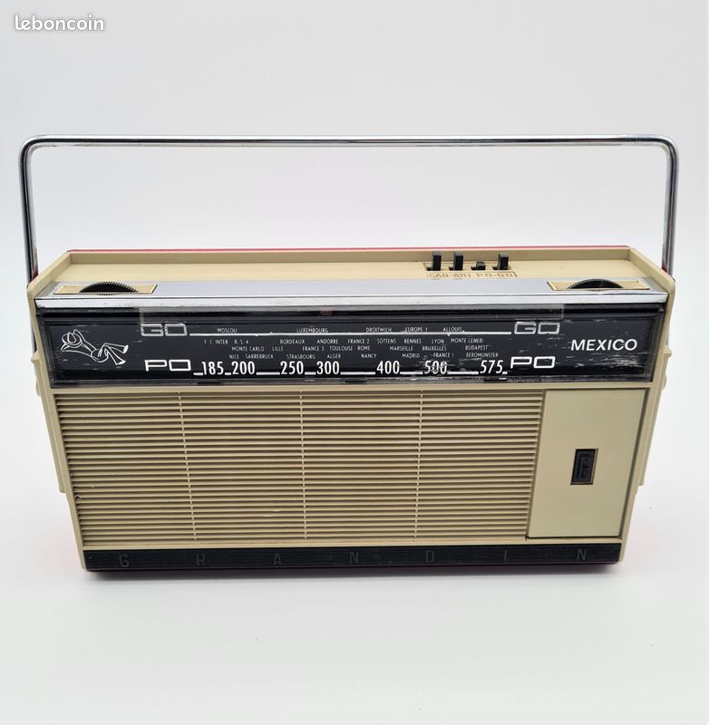 Ancienne Radio Vintage Transistor MEXICO, décoration vintage, collection - A16 (image 2)