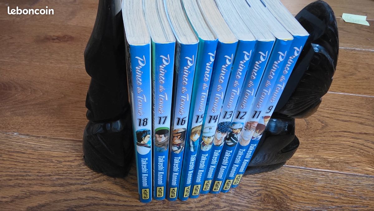 Manga les princes du tennis tomes 11 à 18 + 9 (image 2)