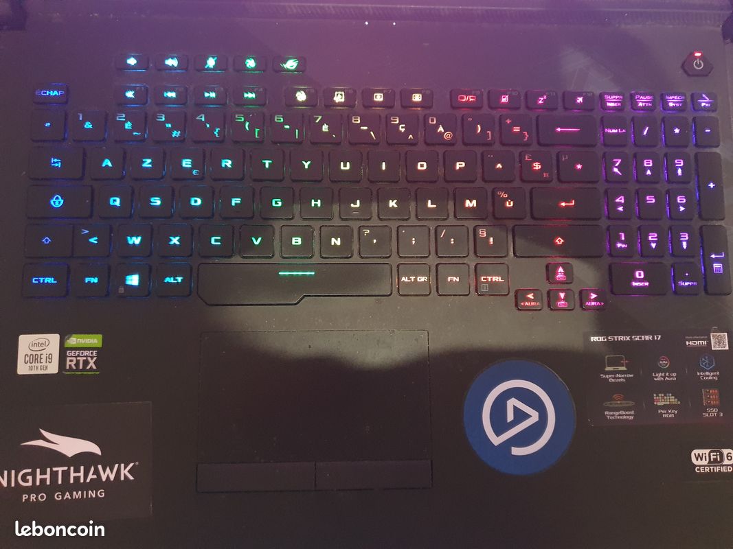 Ordinateur Gaming portable : ASUS ROG STRIX SCAR 17 (image 2)