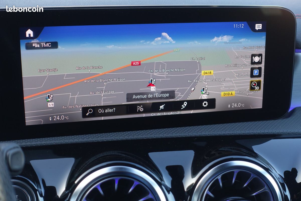 Cla Shooting Brake 250e Hybride Rechargeable EQ-Power AMG 8G-Dct Cuir sport chauffant/Grand Gps/Full LED/Caméra/Pack ambiance/1*Main/Garantie 12 mois (image 10)