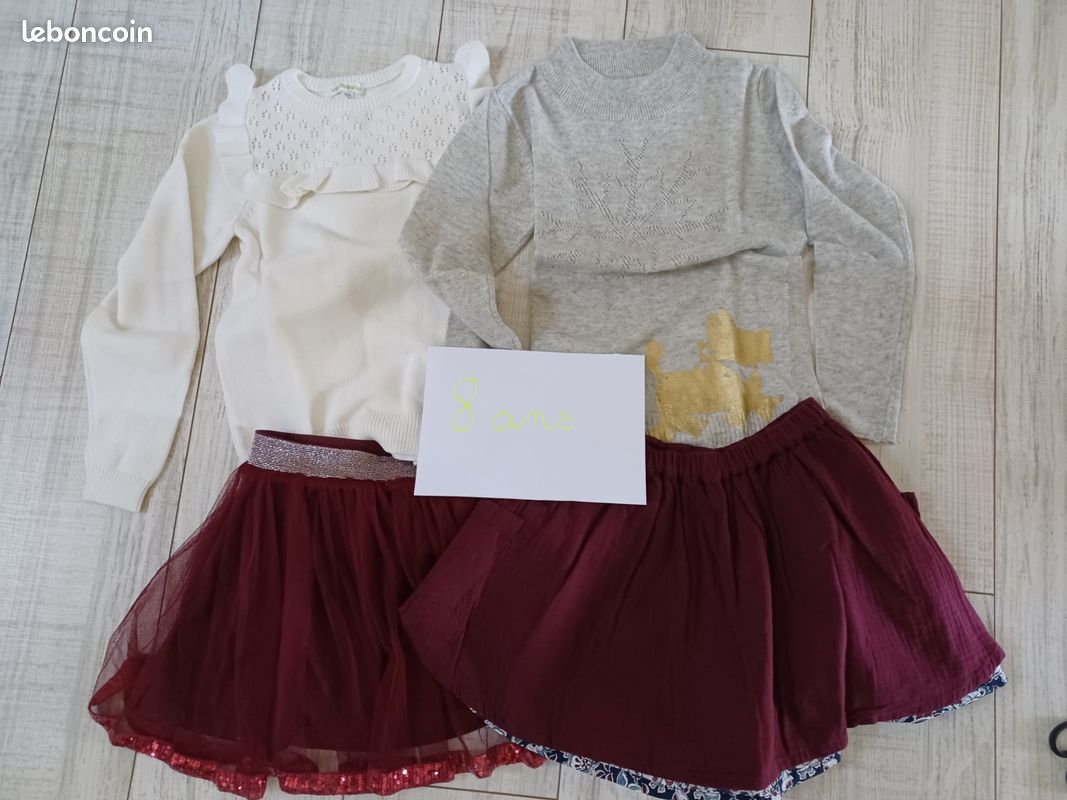 Vêtements fille 8 ans (image 1)