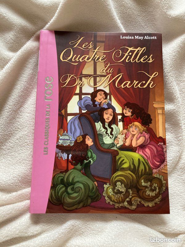 Les quatre filles du Dr March, deux tomes, Louisa May Alcott, la Bibliothèque Rose (image 1)