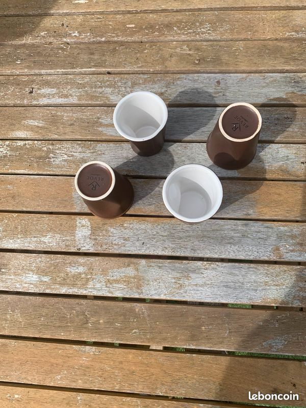 Tasses froissées Revol 8 cl (image 1)