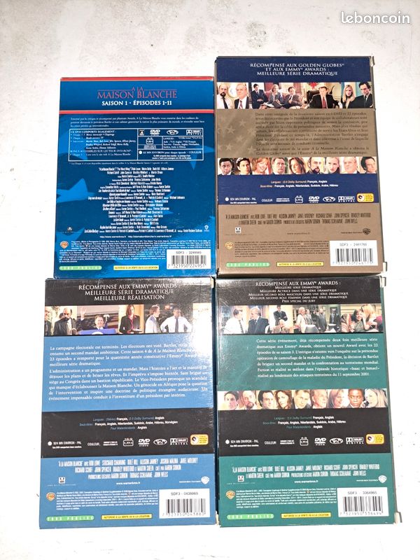 Dvd A la maison blanche saison 1,2,3 et 4 (image 2)