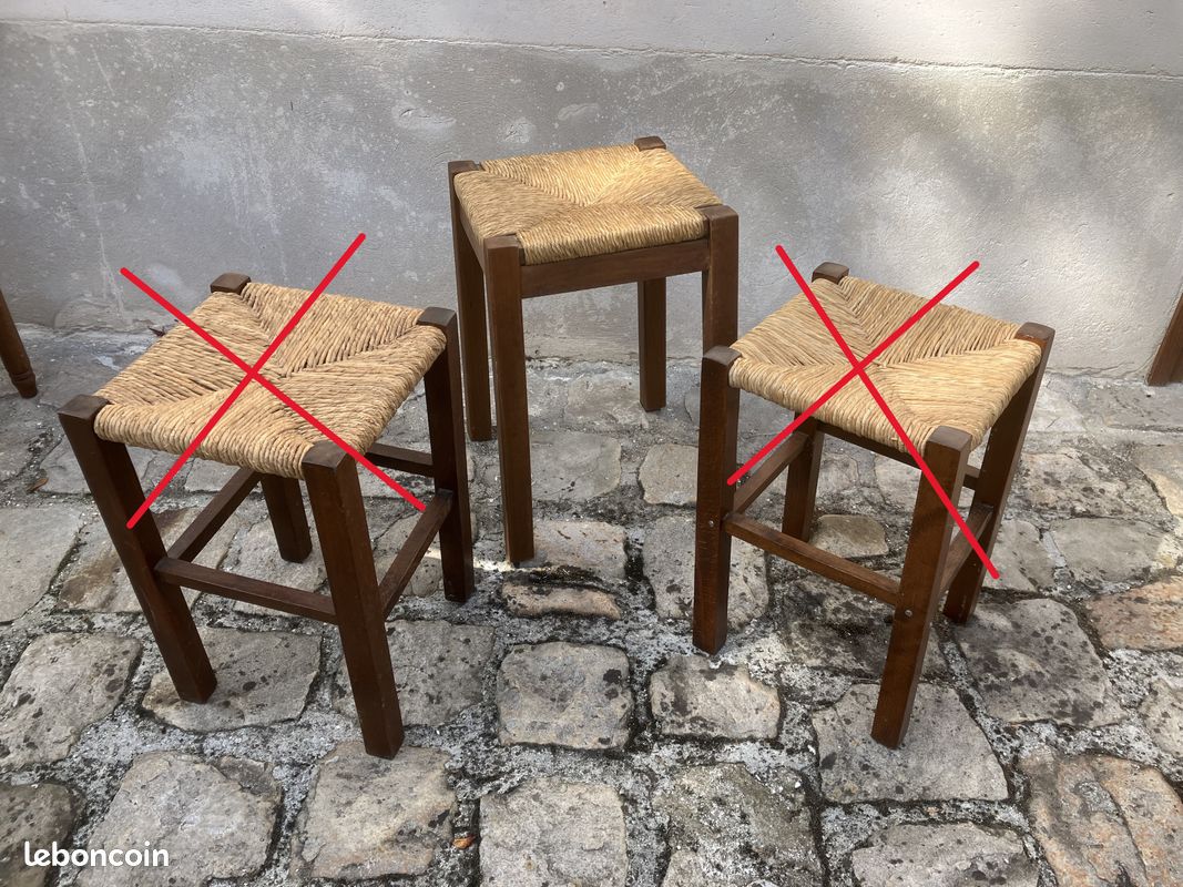 Sièges paillés (image 3)