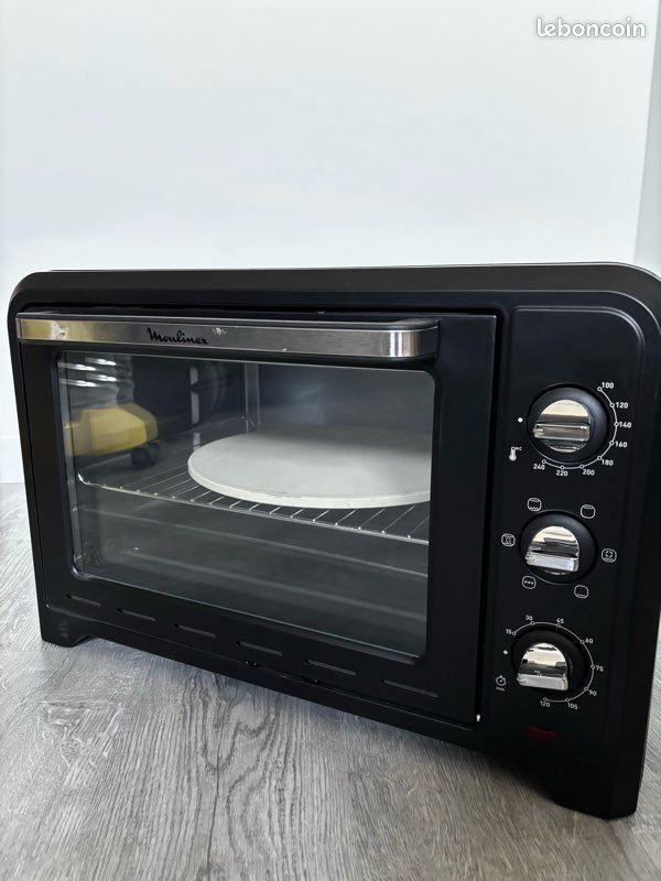 Mini four moulinex optimo 39l + pierre à pizza (image 1)