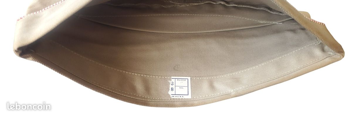 Bonnet de police troupe chino/été génie US WW2 (image 4)