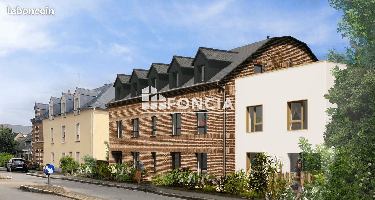 Appartement 3 pièces 63 m² · à Chartres-de-Bretagne · 63 m² · 296 300 €