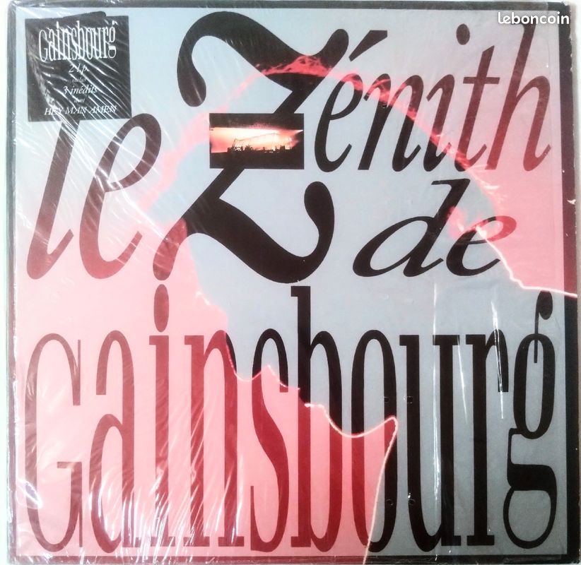 Gainsbourg (2LP) Le Zénith de Gainsbourg (image 1)