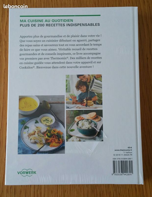 Livre thermomix ma cuisien au quotidien tm 6 neuf (image 2)