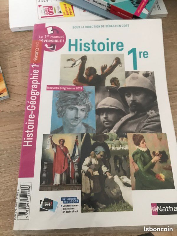 Livre d’Histoire-Géographie 1ère (image 2)