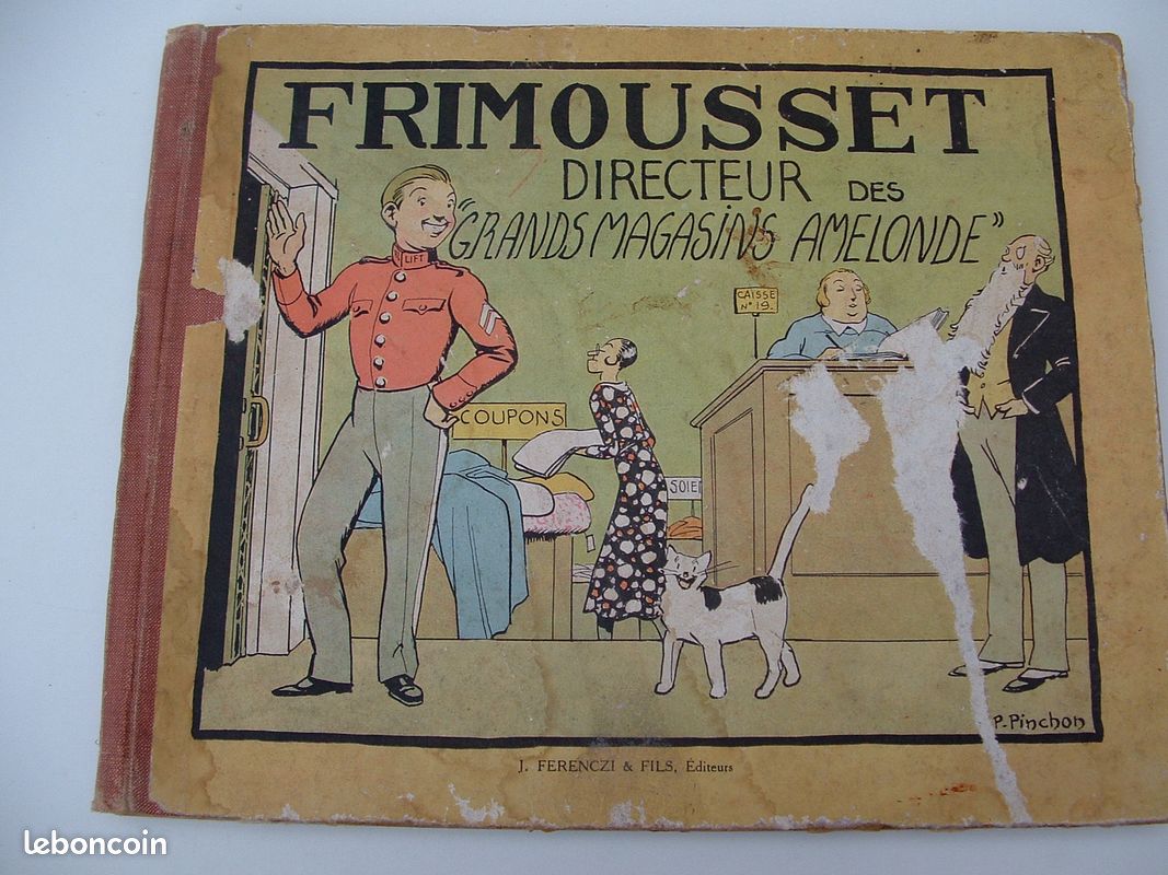 BD Frimousset directeur des Grands Magasins Amelonde (image 1)