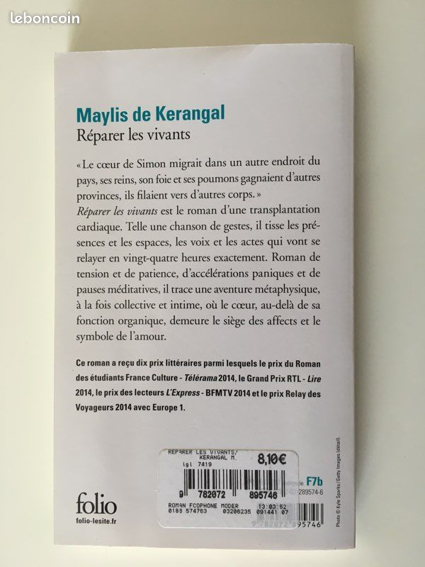 Réparer les vivants de Maylis Kerangal (image 3)